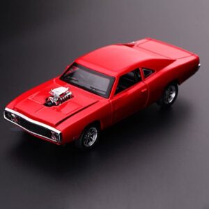 1:32 Scale F & F 7 Dominic?s Dodge Charger Diecast Alloy Car Models Kids Toys for Children Classic Metal Cars-Multicolor