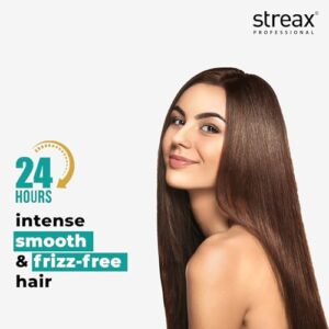 Streax Professional Vitariche Gloss Hair Serum,125ml|for Dry Frizzy Hair|for Women & Men|Enhance Shine & Smoothness,Anti Frizz |With Vitamin E & Macadamia Oil|For Curly Hair,Straight Hair,Wavy Hair