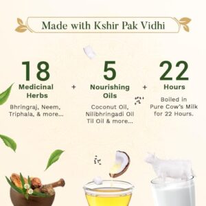 SESA Ayurvedic Hair Oil 200ml + Free Hair Serum 20ml | With Bhringraj & 17 Herbs, Coconut & Nourishing Oils | Helps Reduce Hair Fall, Supports Hair Growth | Includes Easy Applicator