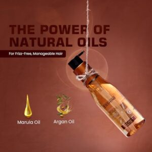 Enshine Hair Care Combo Gift Kit ? Hair Oil (100ml) & Serum (110ml) | Promotes Growth & Controls Fall | Frizz-Free & Non-Sticky | For Men & Women