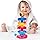 Storio Cute Toys Monkeyball Drop Toy for Babies&Toddlers,Doll Heavy Plastic 5 Layer Tower Run with Swirling Ramps with 3 Rattle Balls,Best for Early Education&Development Toy Set for Kids(Multicolor)