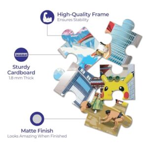 Singapore City 250-Piece Jigsaw Puzzle for Kids 9+ Years & Adults | Brain Booster Puzzle Game | Educational Toys & Mind Games | Travel & Culture Learning