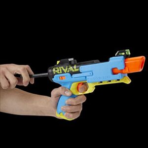 Rival Fate XXII-100 Blaster, Most Accurate Rival System, Adjustable Rear Sight, Breech Load, Includes 3 Rival Accu-Rounds - Multicolor