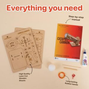 Catapult Cannon Shooter DIY STEM Robotics Kit for Kids Age 6-8-10-12 Years Old | Birthday & Return Gift for Boys & Girls | Toys for Boys & Girls | Educational & Science kit for Kids