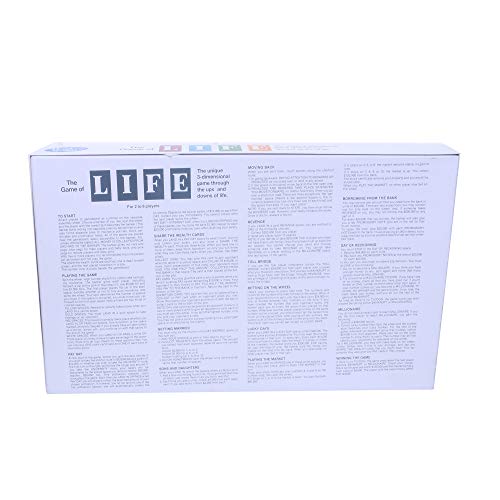 The Game of Life Board Game, Fun for Families and Kids, for Boys & Girls Ages 9+, for 2-8 Players, Birthday Gift for Kids