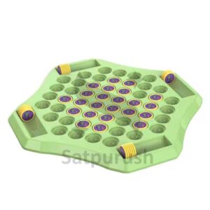 Combo Pack of 3 ? Flipping Chess, Triangular Chess & Rope Challenge. Educational Indoor Games for Kids 7?14, Fun Family Play, Skill-Building & Thoughtful Gift Idea for Boys & Girls.