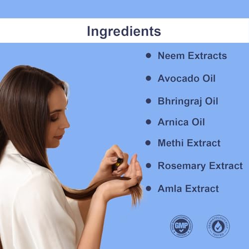 COZMIX Hair & Scalp Energize Serum for Frizz Control, Growth, Anti-Thinning & Anti-Dandruff | Prevents Hair Fall, Soothes Scalp & Enhances Shine for Men & Women