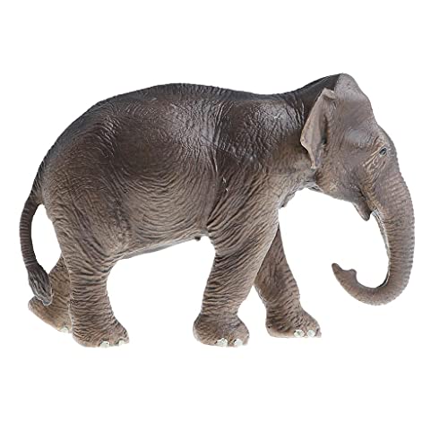 Simulation Animal Model Action Figures Kids Educational Toy Gift - Walking Elephant