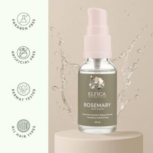 Hair Growth Serum, Rosemary Oil, 3% Redensyl, 4% Anagain, Caffeine, Melanogray, Biotin, Rice Water, Clinically Tested on Real people, Hair growth & Hair fall control for Women & Men | 30ml