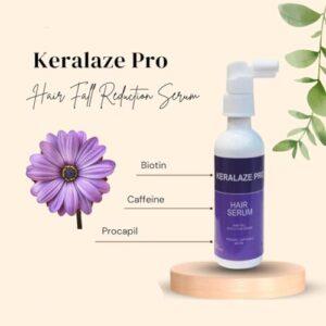 Keralaze pro Hair Fall Redution Serum with Biotin, Procapil & Caffiene | Hair Falll redution,Hair Growth & Hair Fall Control Serum For Women & Men |