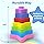 Skillmatics Silicone Stacking Toys - Starry Stacker, Montessori Toys & Games, Activity & Learning Toy for Infants, Toddlers, Kids, Classic Board Game Gifts for Ages 6 Months to 3 Years