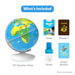 PlayShifu Globe for Children ? Orboot Earth: Interactive Kids Globe with 1000+ Facts on Animals, Places & Monuments | Tech-Powered Learning Toy & STEM Gift for Kids Ages 4?10