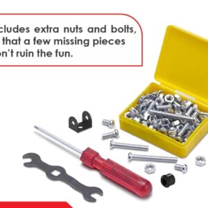 Mechanix Battle Station STEAM/STEM Educational Toy, Building and Construction Set, War-Themed Building Blocks for Boys and Girls Age 7+