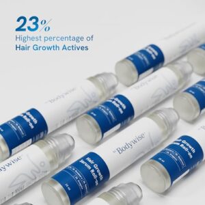 Be Bodywise Rosemary Hair Growth Serum (Roll On) | 3% Redensyl & 2% Anagain | Hair fall control serum for Women & Men | Promotes Hair Growth & Stimulates Hair Follicles | For All Hair Types | 25ml