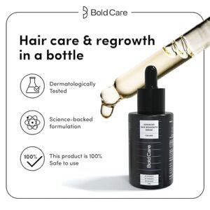 Bold Care Advanced Hair Growth Serum For Men (30 ml) | 3% Redensyl 3% Procapil 3% Baicapil | Targets Hair Fall | Nourishes Scalp with Natural Alternative