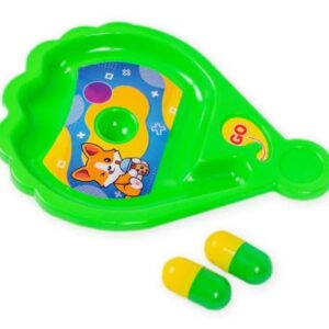 Laxmi Collection 2 PCS Magic Jumping Bean Capsule Fumble Tumble Fun Toy Birthday Return Gift for Kids Boys Girls in Bulk Multi-Color (Pack of 2)