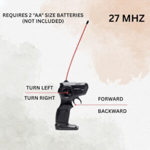 Rc Monster Truck for Kids with 5 Function Remote Control | All Terrain 2WD Rock Crawler Mist Smoke Spray Function | 1:18 Scale Metal Off Road Climbing Vehicle | High Speed Racing Car | Silver