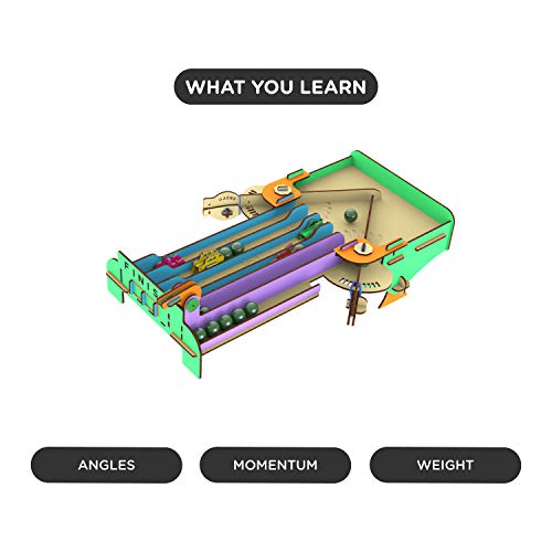 Angle Wrangle Car Racing STEM Educational DIY Fun Toys, Educational & Construction based Activity Game for Kids 6 to 14, Rakhi Gifts for Boys & Girls, Learn Science Engineering Project