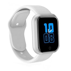 Lapras 𝟏𝟓 𝐘𝐞𝐚𝐫𝐬 𝐆𝐮𝐚𝐫𝐚𝐧𝐭𝐞𝐞, Smartwatch for Android Phones with Heart Rate & Blood Pressure Monitor, Sleep Tracker, Step Counter, Fitness Watch with Notifications Reminder (White)