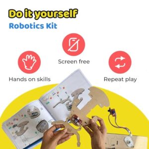 Lumobug | DIY Robotic Kit Light Sensing Sensors | Bio-Inspired STEM Science Project for Kids Aged 8,9,10,11,12,13,14 | Learn Sensors & Robotics for Boys & Girls