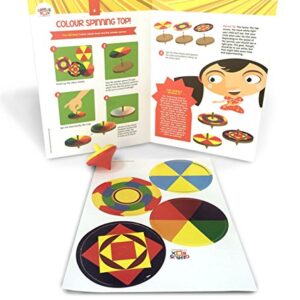 STEM Toy for 5+ Year Age: Light and Sound DIY,Activity Kit, Learning Kit, Educational Kit,Multicolor, Wood;Paper 15 Activity Kit