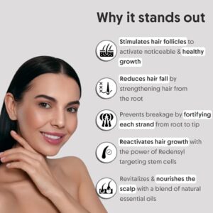 Aravi Organic Hair Growth Serum With 3% Redensyl, 2% Anagain, 2% Procapil - For Hair Growth And Hair Fall Control - For Men & Women - 30 ml