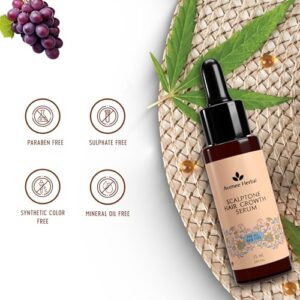 Avimee Herbal Scalptone Hair Growth Serum | Scientifically Proven Formula | Enriched with Nansyl & Green Tea Extract | For Hair Growth & Hair Fall Reduction | 10 ml