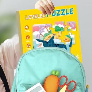 3 in 1-Magnetic Animals Jigsaw Puzzles for Kids (Ocean)