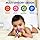 Kidology Baby Teether Silicone Ball Toy for 6-12 Months Babies, Multiple Sensory Teething Ball, Infant Rattles Developmental Toys Gifts for 1 2 Year Old Boys Girls, teether Toys for Babies, Toddlers