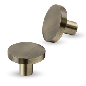 LAPO 9 Piece Drawer Knobs for Home & Office – Durable and Elegant Stainless Steel Door Knob for Cabinets, Cupboards & Dressers (Antique Finish)