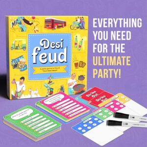 Desi Feud Party Game For Adults & Family