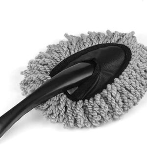 Clyton Microfiber Furniture Duster, 10 cm, Grey