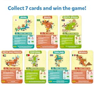 Guess in 10 Countries of the World, Perfect for Boys, Girls, Kids & Families Who Love Card Games, Educational Toys, Board Games, Trivia, Gifts for Ages 8, 9, 10 & Up