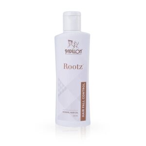 Papillon Rootz Herbal Hair Oil - For Hair Fall Control - 100ml