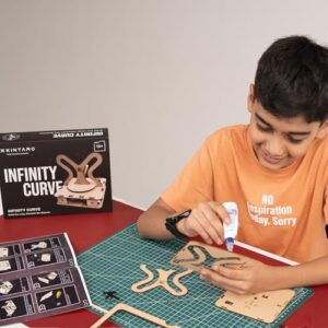 Infinity Curve DIY STEM Robotics Electronic Kit for Kids 12-14-16 | Birthday & Return Toy Gift for Boys& Girls | Educational, Science & Engineering Project kit | Gift for Kids