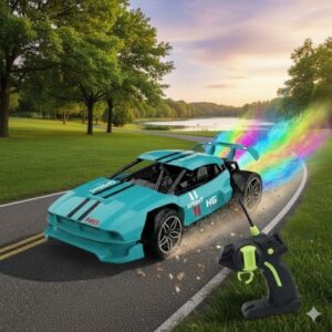 Remote Car for Boys 7-14 Years Mist Booster RC Car High Speed Racing Vehicle with Rechargeable Battery for Kids
