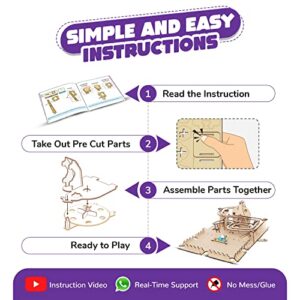 Smartivity Roller Coaster Marble Run STEM DIY Kit for Kids 8-14 Years | Best Birthday Gifts for Boys & Girls 8-10-12-14 Years Old | Educational Construction Activity Game