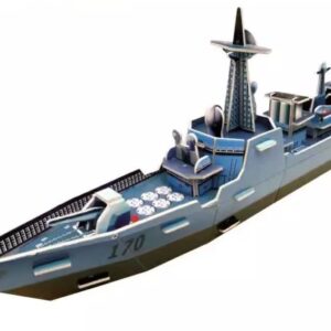 Pack of 3 Jigsaw 3D Puzzle Toy DIY for Kids, 3D Puzzle Game Architecture Building Block for Kids, Attractive Show Piece, Easy to Assemble, Random Mixed Design Pack of 3 (Pack of Three, Mixed)