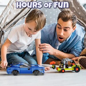 Build Your Own RC Car Kit for Kids | 325-Pieces STEM Building Toys for Boys and Girls | Perfect Christmas & Birthday Gift for 6 - 10 Year Olds