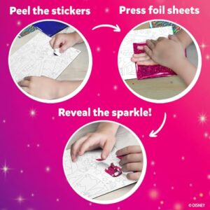 Foil Fun - Disney Princess, Mess-Free Art & Craft Kits for Kids, DIY Creative Activity, Gifts for Boys & Girls Ages 4, 5, 6, 7, 8, 9