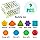 Baby Shape Sorting Toys for 1 Year Old Boy and Girl,Sensory Bin Gift with Soft Balls and Blocks, Montessori Fine Motor Skill Toy for Toddler Birthday 6 Months and Up 9 PCS(KK-0289)