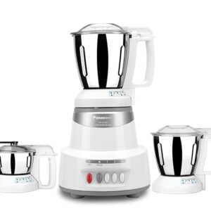 Panasonic Mx-Av325Ms 600W Mixer Grinder, Silver, 600 Watt