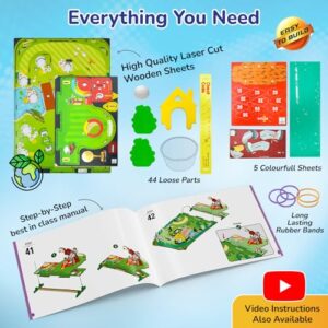 Mini Golf Tabletop Game for Kids 6-12 Years Old | Birthday Gifts for Boys & Girls | DIY Science Toy for Boys and Girls 6,7,8,9,10,11,12,13,12 Years