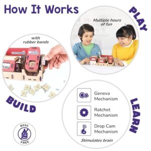 Smartivity DIY Infinity Calendar & Stationary Organizer for Kids Age 8-9-10-11-12-13-14 Years | Birthday Gift for Girls & Boys | Science Toys for Kids 8-14 YearsI STEM Toy