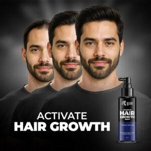 BEARDO Dr. Advanced Hair Growth Serum For Men, 50 Ml| Contains 3% Redensyl, 3% Baicapil, Rosemary | Stimulates Hair Growth, Increase Hair Density & Thickens Hair | Lightweight And Non-Sticky