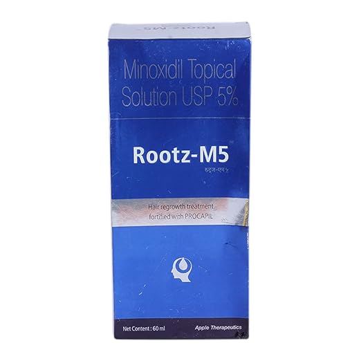 Rootz M5 5% - Bottle of 60 ml Solution with Minoxidil