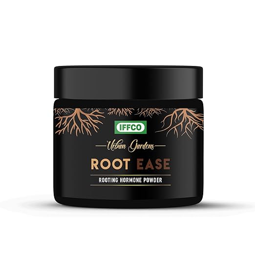 IFFCO Urban Gardens - Root Ease - 50gm - Rooting Hormone Powder - Promote Fast Root Growth from Plant Cuttings & Grafting - All Purpose Plant Growth Nutrition