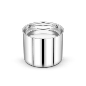 Expresso Stainless Steel Deep Cooker Pot with Lid – Perfectly Fits 5 Liters Prestige Outer-Lid Pressure Cooker for Versatile Cooking