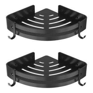 Amazon Brand - Solimo Aluminium Bathroom Corner Shelf Rack Bathroom Corner Organizer Stand Bathroom Organisers Storage Racks Bathroom Shelf/Shelves Corner (Queen)