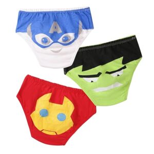 YouGotPlanB Boy Underwear | 100% Breathable Cotton | Printed Briefs | Just-Right Fit | Supersoft Waistband for Max Comfort | Antimicrobial & Anti-Odour | Skin-Safe Dyes | 2-14 Years